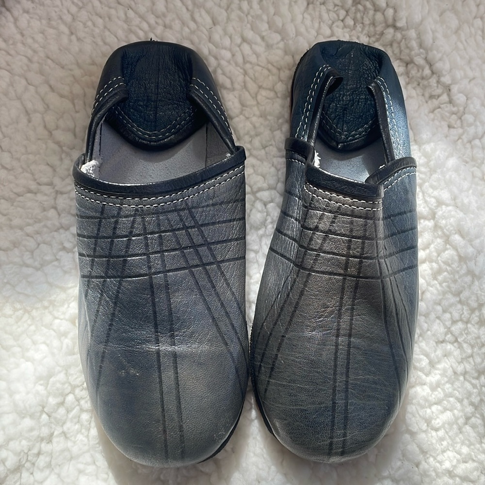 Moroccan handmade boy slippers size 2